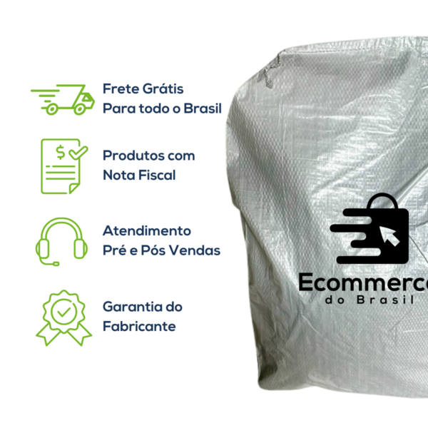 Milheiro Saco Laminado Valvulado Branco 60x100cm Com Impressão - Image 8