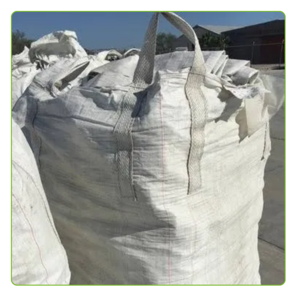 Big Bag Novo Saia Superior Fundo Reto Sem Liner Sem Trava 90x90x120cm 160G Sem Impressão - Imagem 7