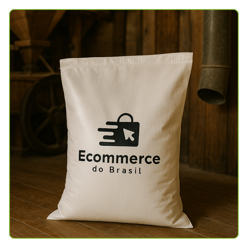 Milheiro Saco Laminado Valvulado Branco 65x90cm Com Impressão - Imagem 6