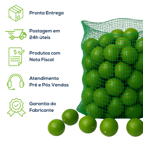Kit Com 500 Un Saco Giro Inglês 80x42 CIR Verde - Image 5