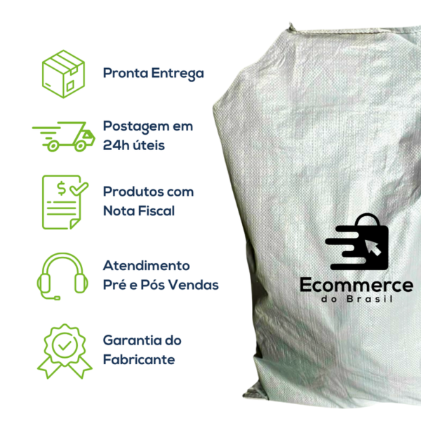 Milheiro Saco Convencional Valvulado Branco 60x100cm Com Impressão - Imagem 8