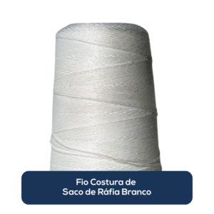 Fio Costura de Saco de Ráfia Branco
