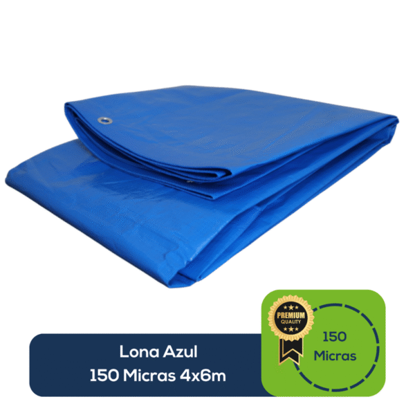 EcoLona Leve 150 Micras Azul 4x6m