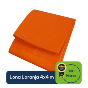 EcoLona ProShield 300 Micras Laranja 4x4m