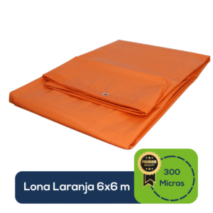 EcoLona ProShield 300 Micras Laranja 6x6m