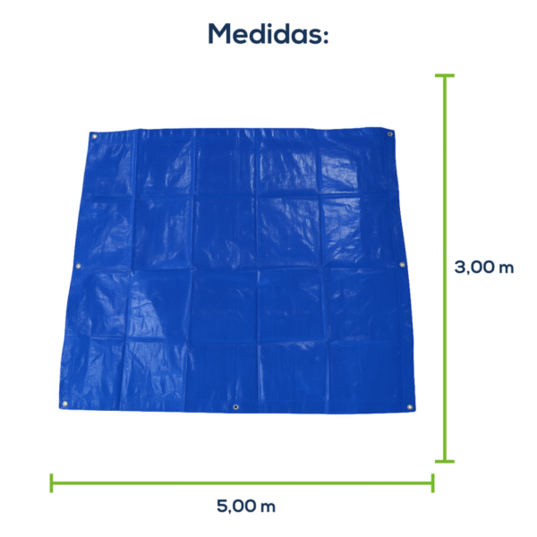EcoLona ProShield 300 Micras Azul 3x5m - Imagem 2