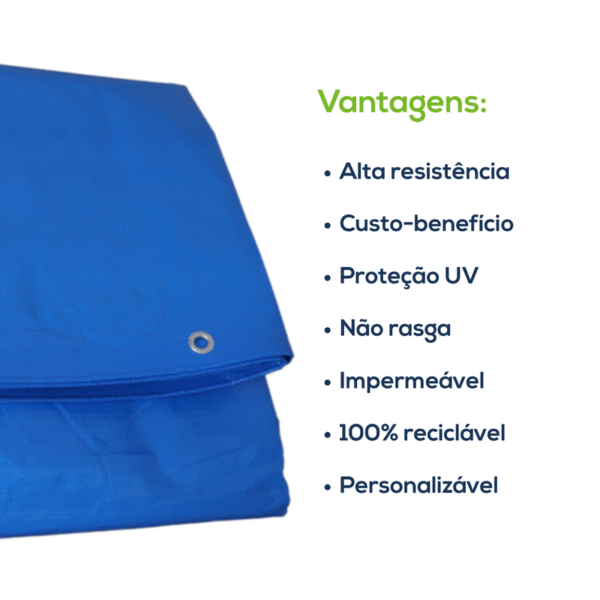 EcoLona ProShield 300 Micras Azul 2x2m - Imagem 4