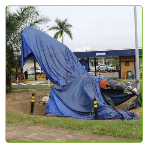 EcoLona ProShield 300 Micras Azul 3x3m - Imagem 5