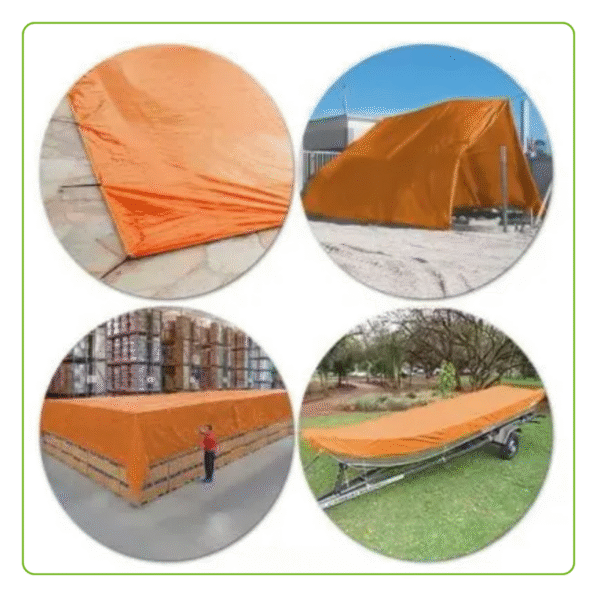 EcoLona ProShield 300 Micras Laranja 4x4m - Imagem 6