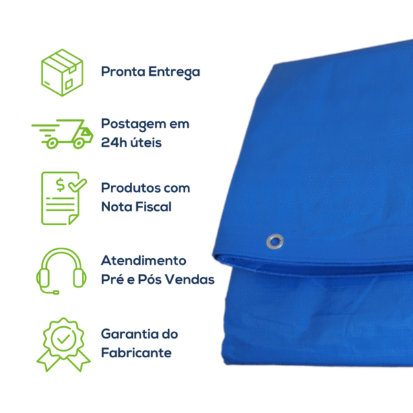 EcoLona ProShield 300 Micras Azul 2x2m - Imagem 8