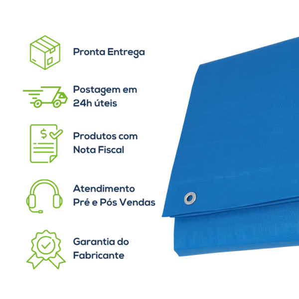 EcoLona ProShield 300 Micras Azul 3x5m - Imagem 8